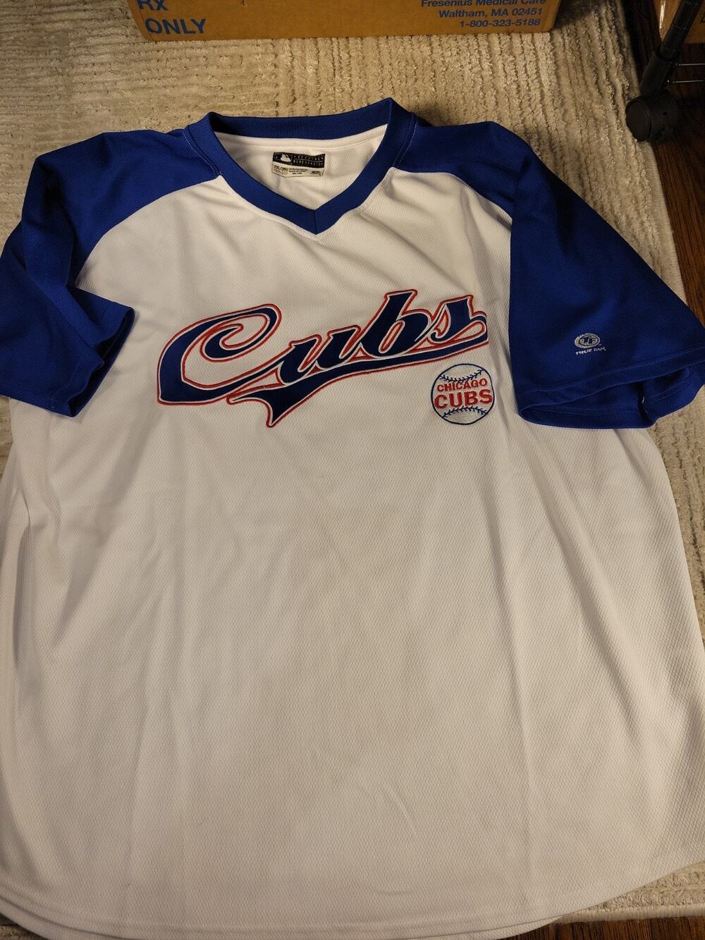 Chicago Cubs Jersey Baseball MLB Mens Size 2XL XXL 50-52 Adult True Fan